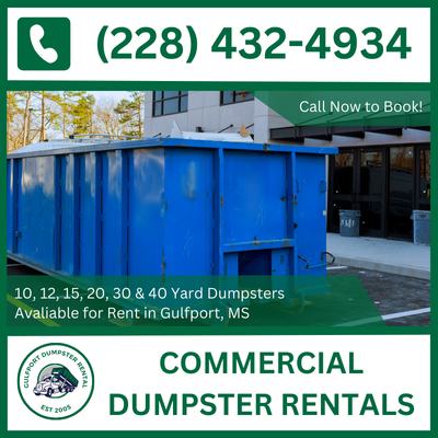 Gulfport Commercial Dumpster Rental